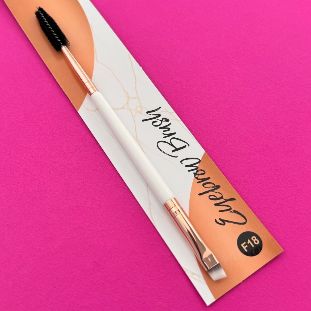 Пензлик двосторонній для брів Topface Eyebrow Brush F18 — фото 2