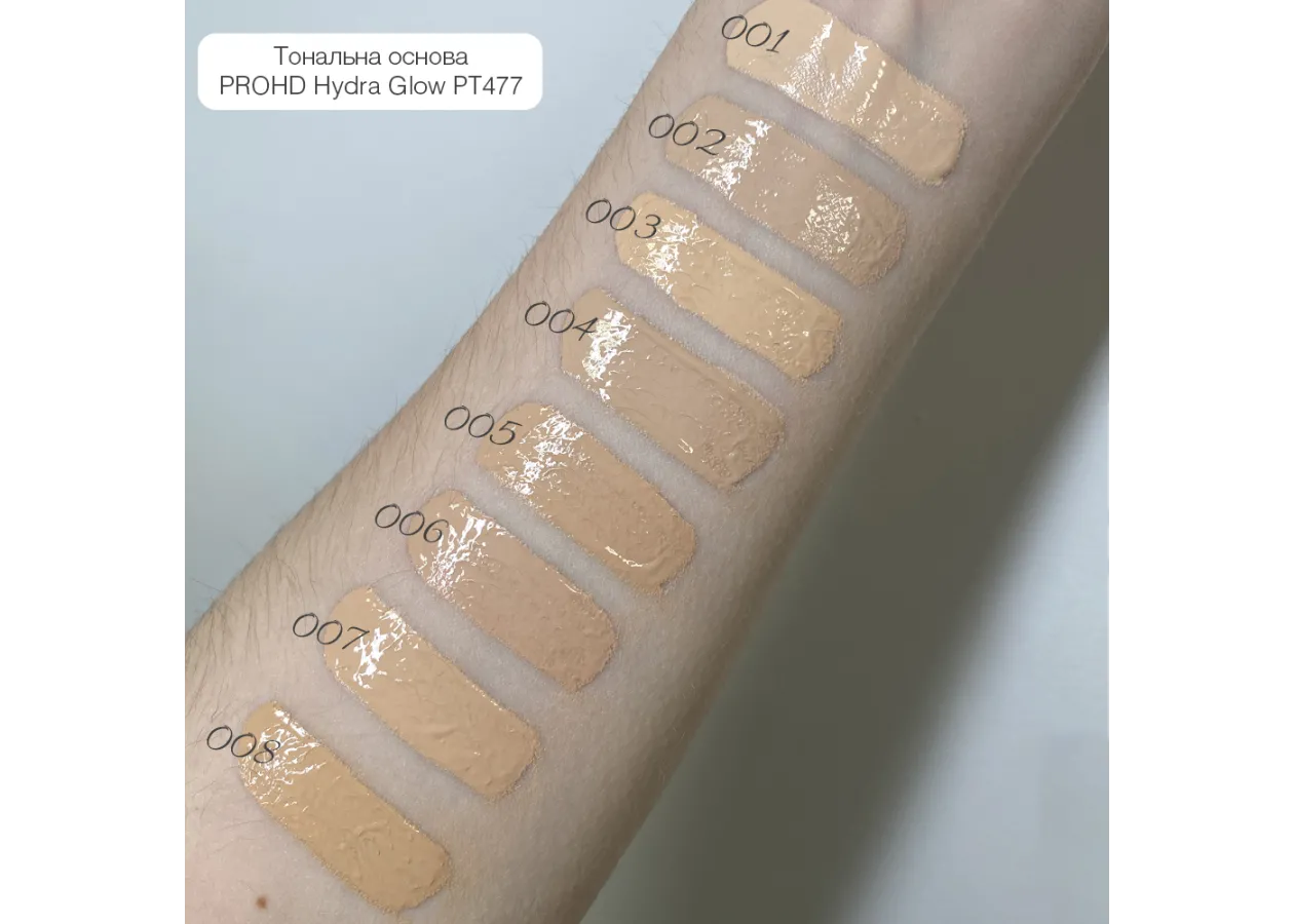 Тональна основа Topface PROHD Hydra Glow Foundation — фото 2